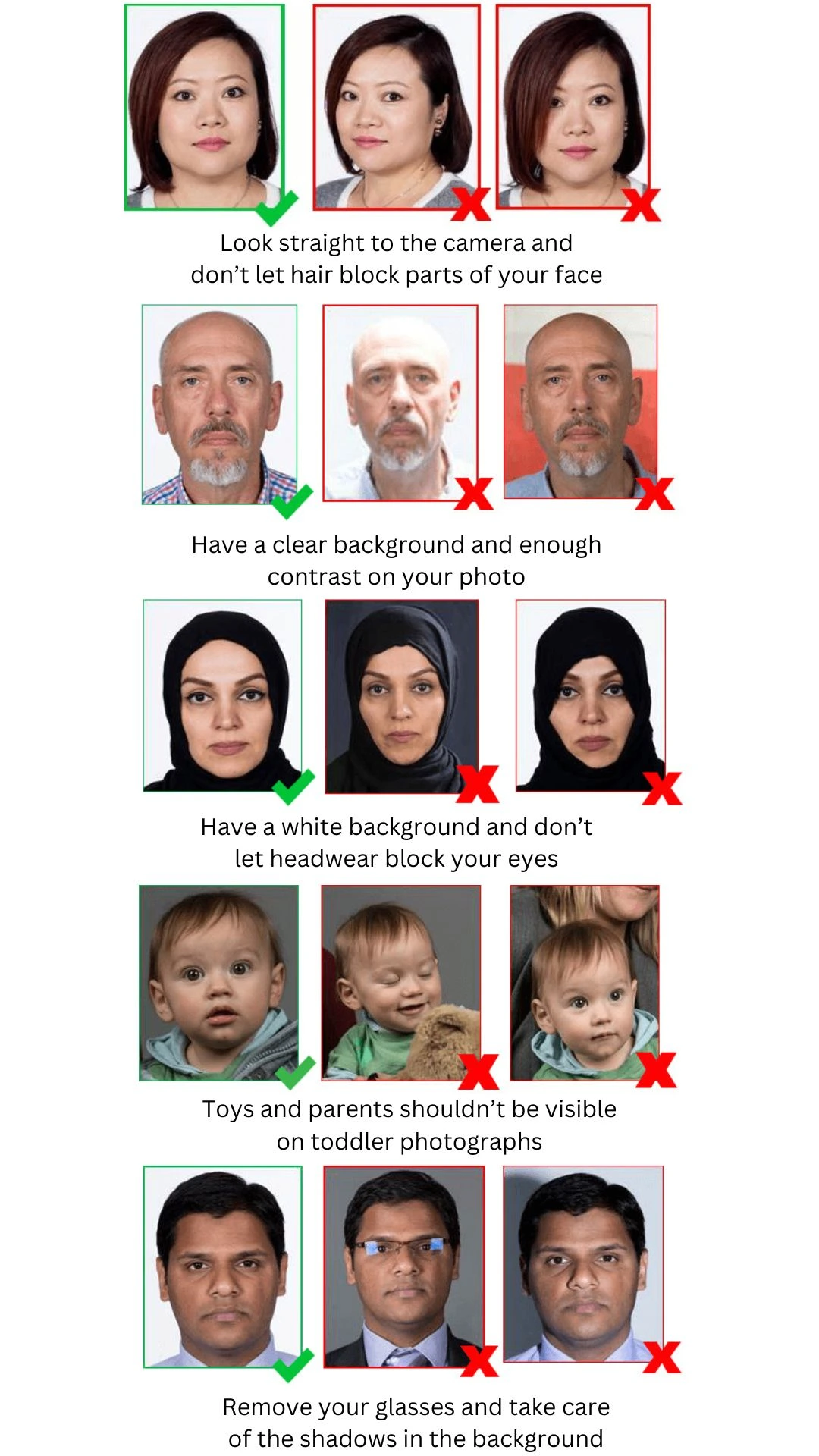 Australia Visa Photo Do’s and Don’t’s